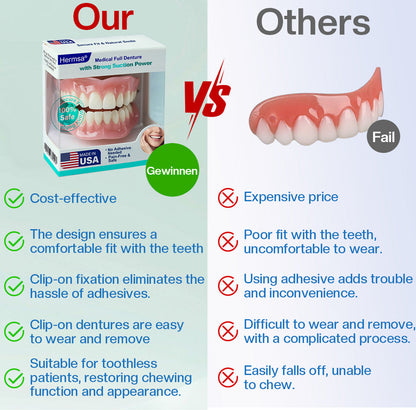 🌟 Restore Your Smile & Confidence — The Secure, Comfortable, and Natural Denture You Deserve
